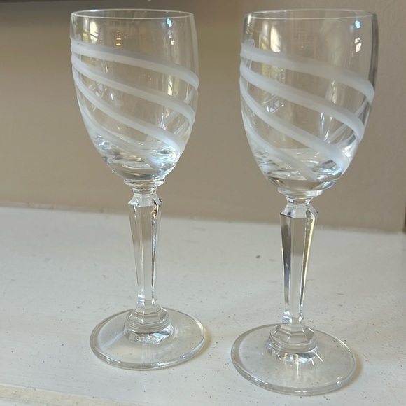 Godiva Set of 2 Cordial Dessert Shot Glasses. 2 oz. 5 1/4” tall - Picture 1 of 9